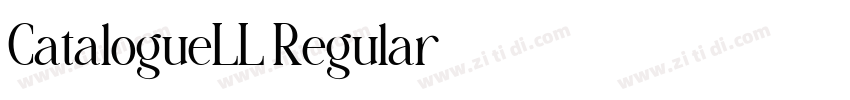 CatalogueLL Regular字体转换 CatalogueLL Regular字体转换